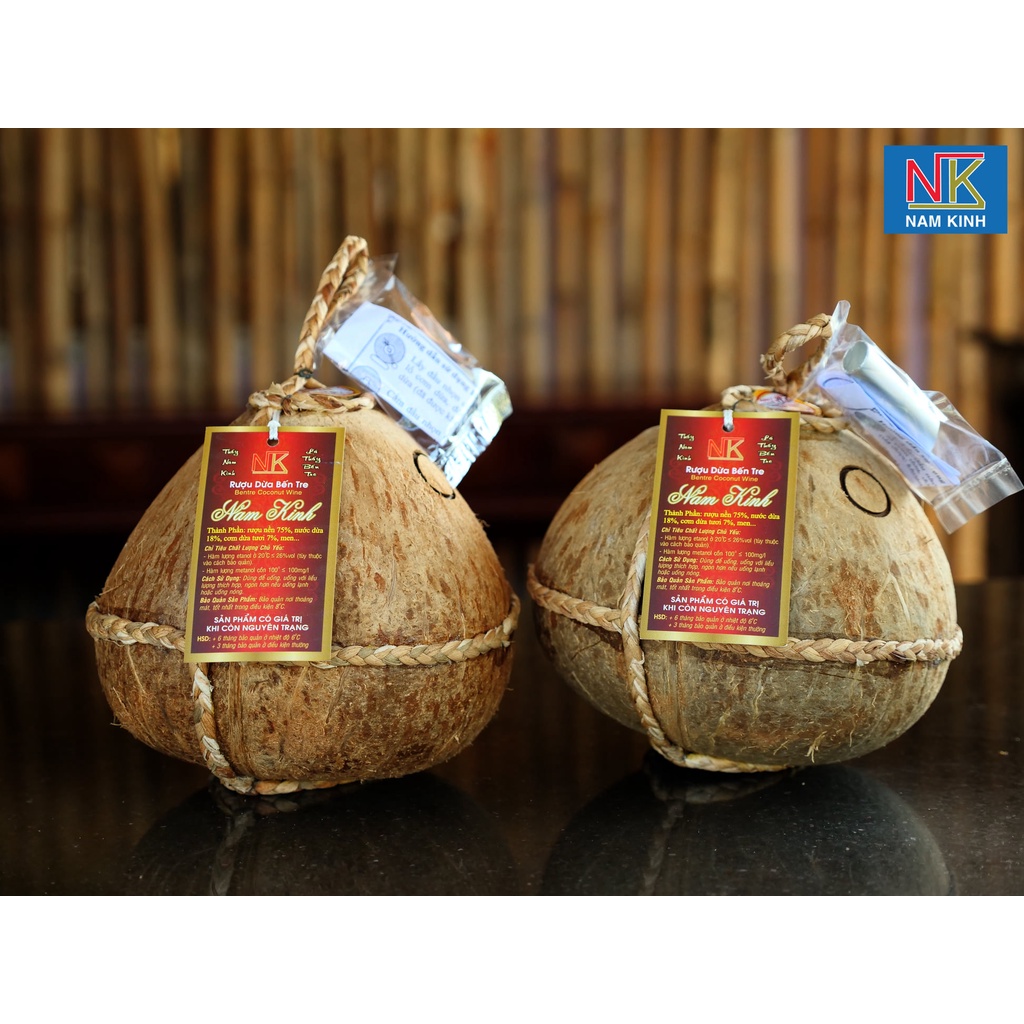 Bình Dừa Bến Tre Nam Kinh mẫu bán chạy nhất- Chính hiệu- Trên 15 năm danh tiếng- Danh tửu