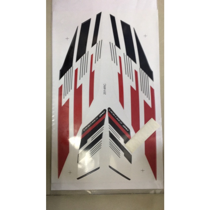 (EXCITER 5 số 2014) Trọn bộ tem dán xe máy, tem dán dàn áo xe máy xe EXCITER 135 RC đời 2014