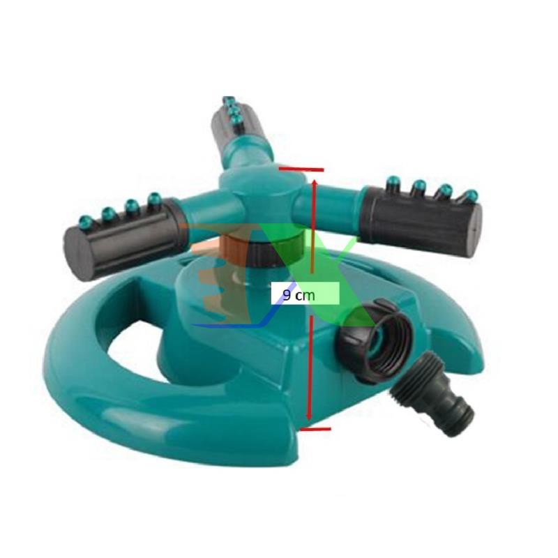 Combo 20 bộ Hệ thống tưới nước tự động 3 trục xoay 360°(Hình mặt trăng)
