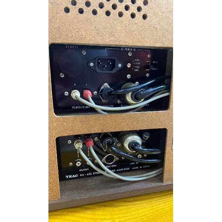 Đầu băng cối Teac A-4010S đời đầu 2 tụ
