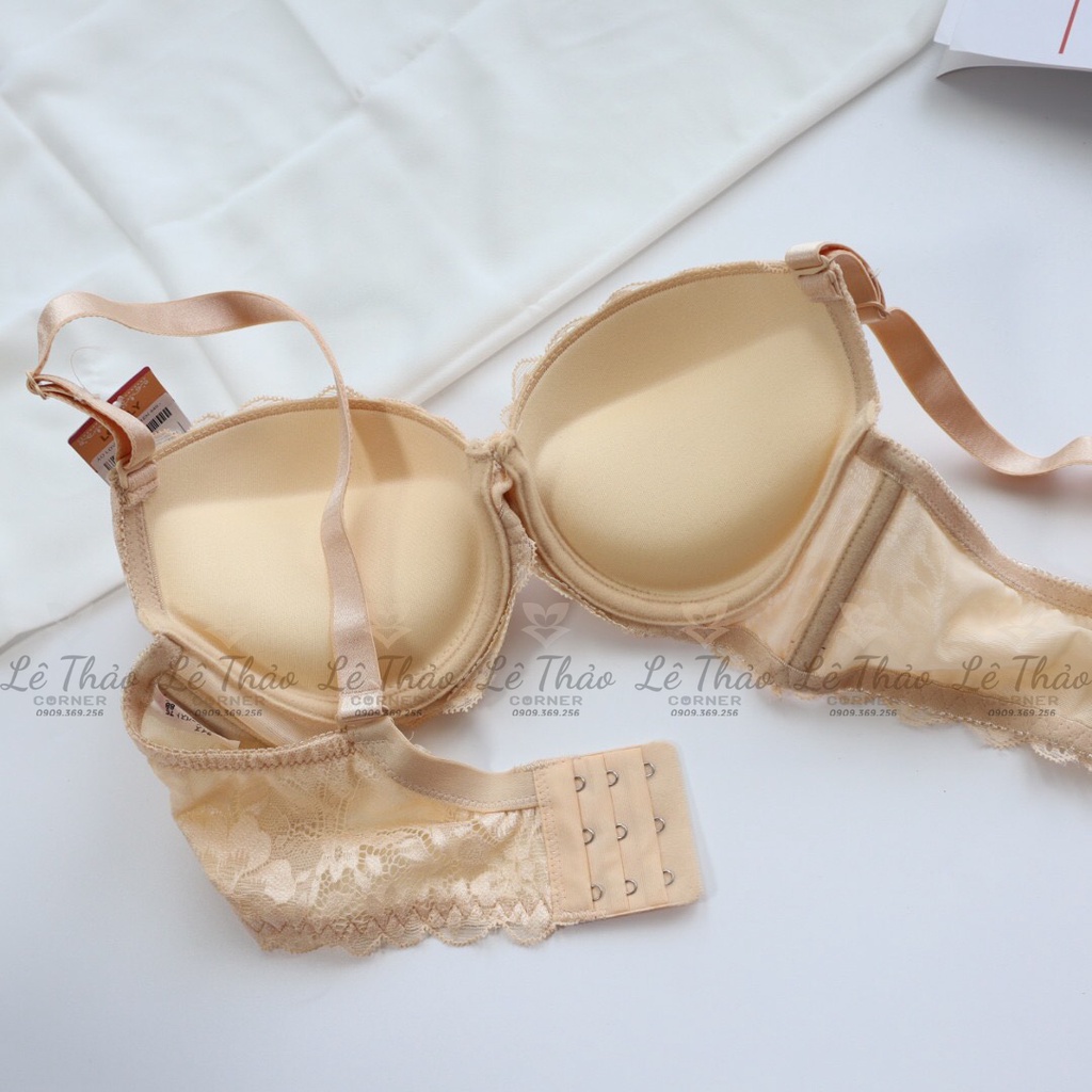 XẢ KHO Áo Lót Nâng Ngực Lovely Mút Dày Bản Lưng To Che Khuyết Điểm Chống Tuột Mặc Sơ Mi Áo Dài LT440