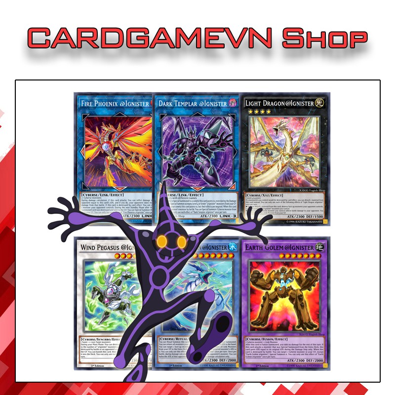 Bộ Bài Yugioh VRAINS Ignister 54 lá - HT8