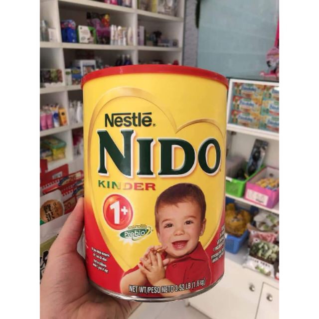 Sữa Nido Nắp Đỏ Chống Táo Bón Hộp 1.6kg