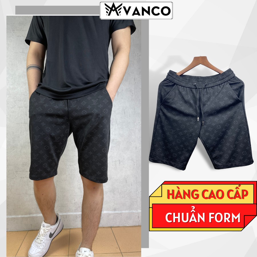 Quần Đùi Ngố nam, Short mặc ở nhà in hình dập vân 3D thời trang AVANCO