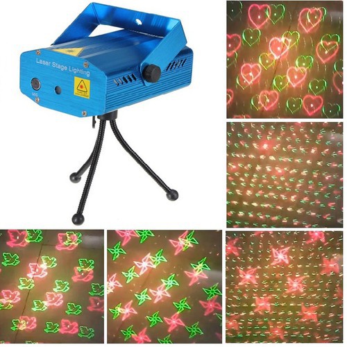 Đèn Chiếu Sao Trang Trí Mini Laser Stage Lighting SHOW2