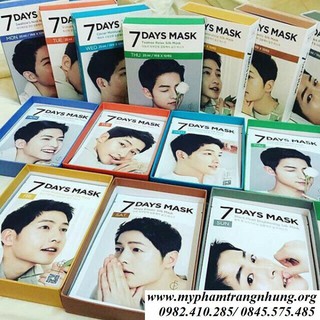 [Giá Sỉ] MẶT NẠ 7 NGÀY SONG JOONG KI: SONG JOONG KI FORENCOS 7 DAYS MASK