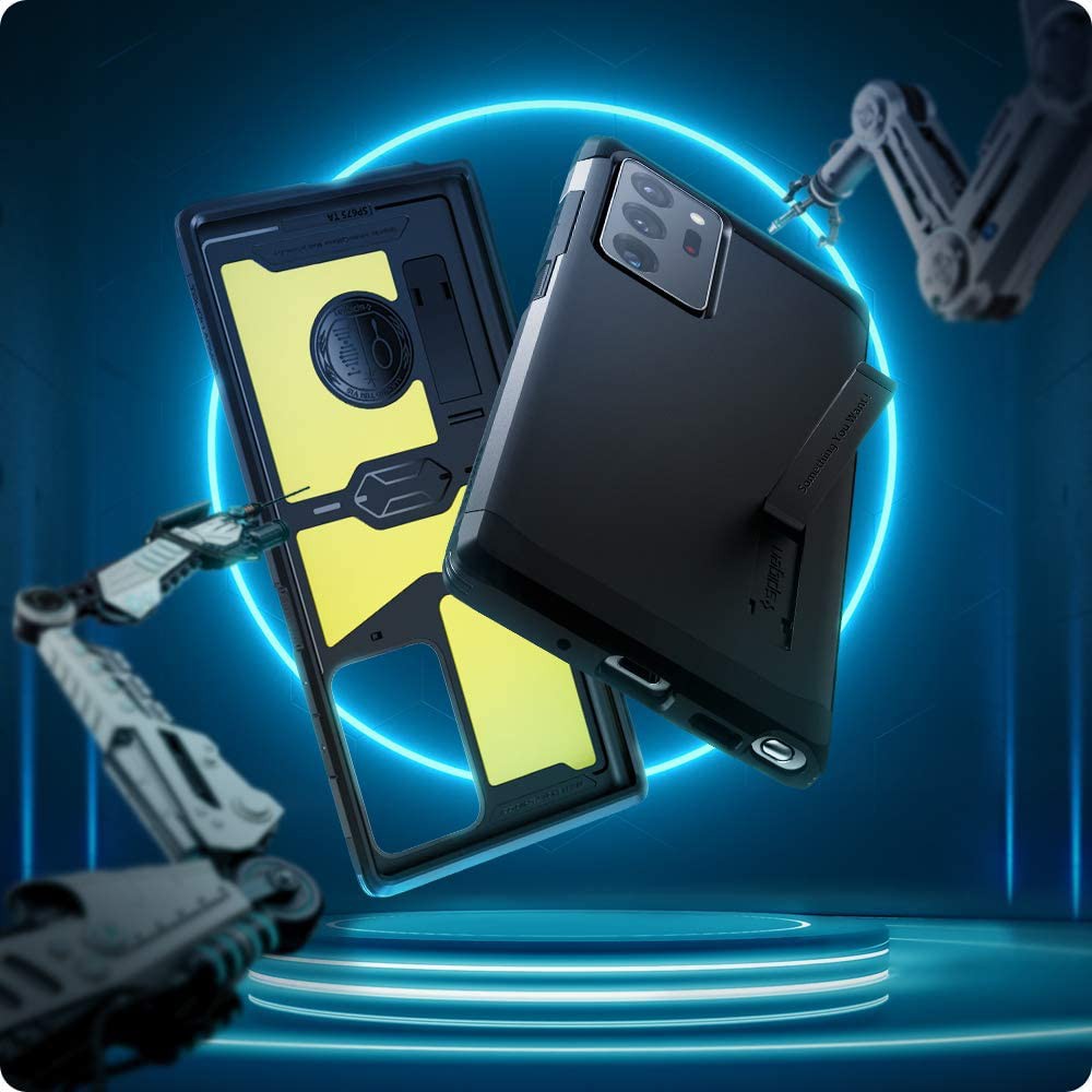 [Mã 159ELSALE hoàn 7% đơn 300K] Ốp lưng Note 20 Ultra Spigen Tough Armor XP chống va đập tốt nhất- Hàng Chính Hãng.