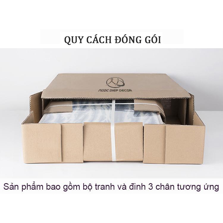Tranh Formex treo tường Đồng quê DQNEW01- Tranh treo 3D Hà Nội | HCM