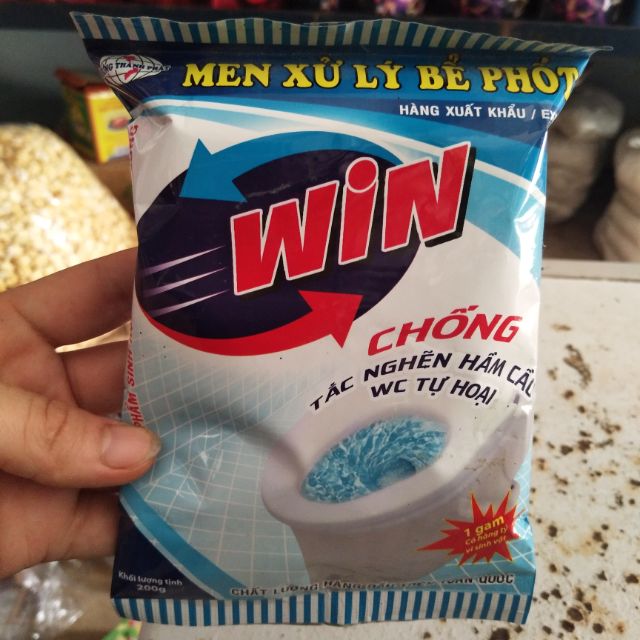 MEN XỬ LÝ BỂ PHỐT
