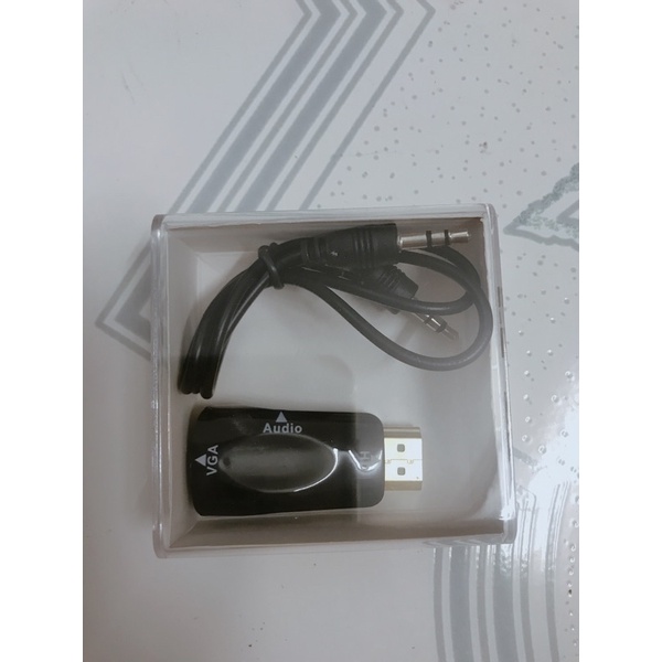 Đầu chuyển đổi tín hiệu HDMI sang VGA có âm thanh ,HDMI to VGA,dây máy chiếu