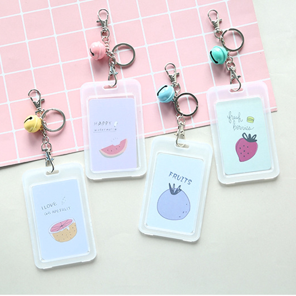 Bao đựng thẻ có móc khóa tiện lợi xinh xắn