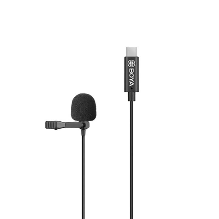 BOYA BY-M3 - Mic thu âm cài áo cổng Type-C dành cho Điện thoại Android