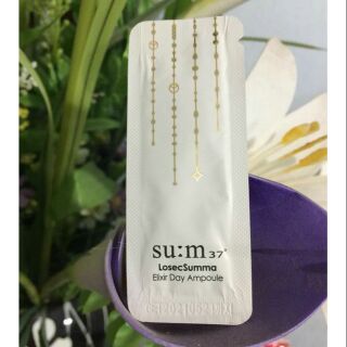 10 gói TINH CHẤT VÀNG BAN NGÀY  - SU:M 37 LOSECSUMMA ELIXIR DAY AMPOULE  1ML