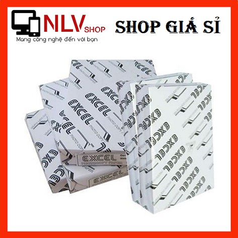Set 5 lốc giấy in Excel A5