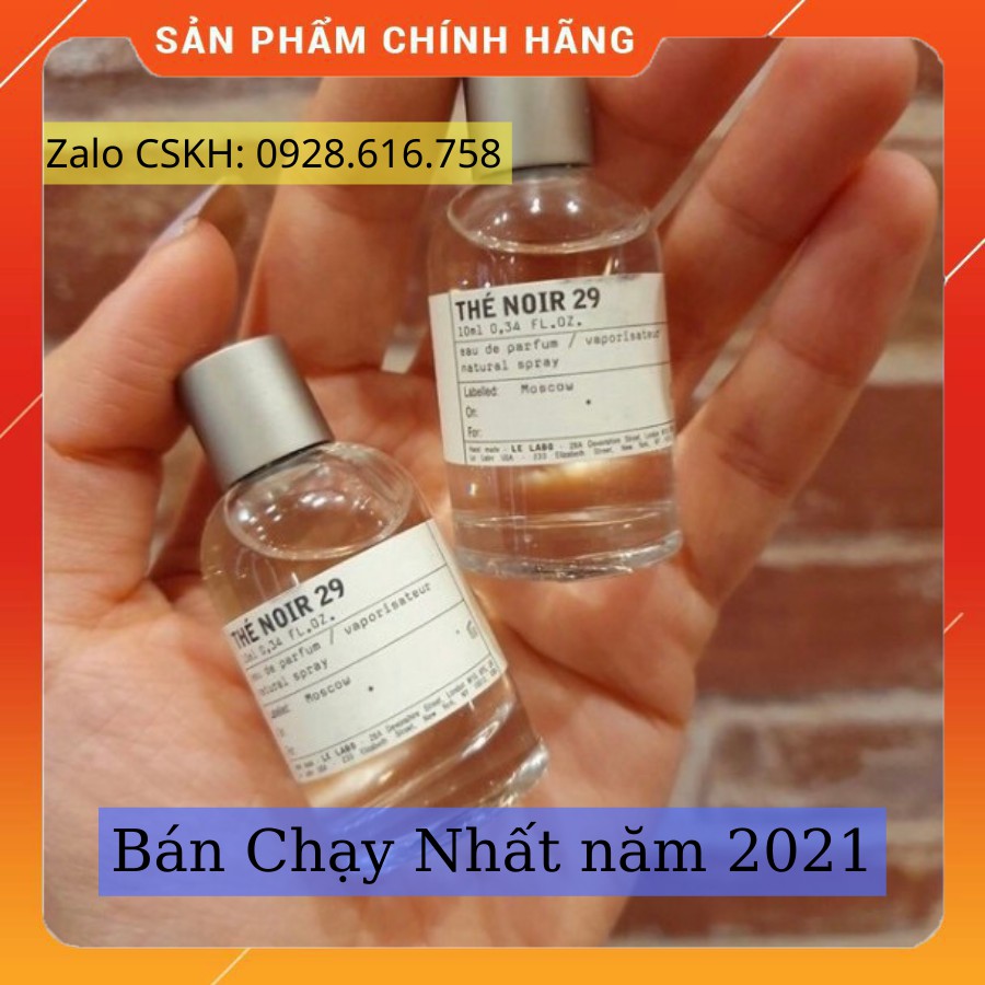 Set Nước Hoa Le Labo mini 10ml 5 Mùi 10, 29, 31, 33, 46 Sang Trọng Cực Thơm