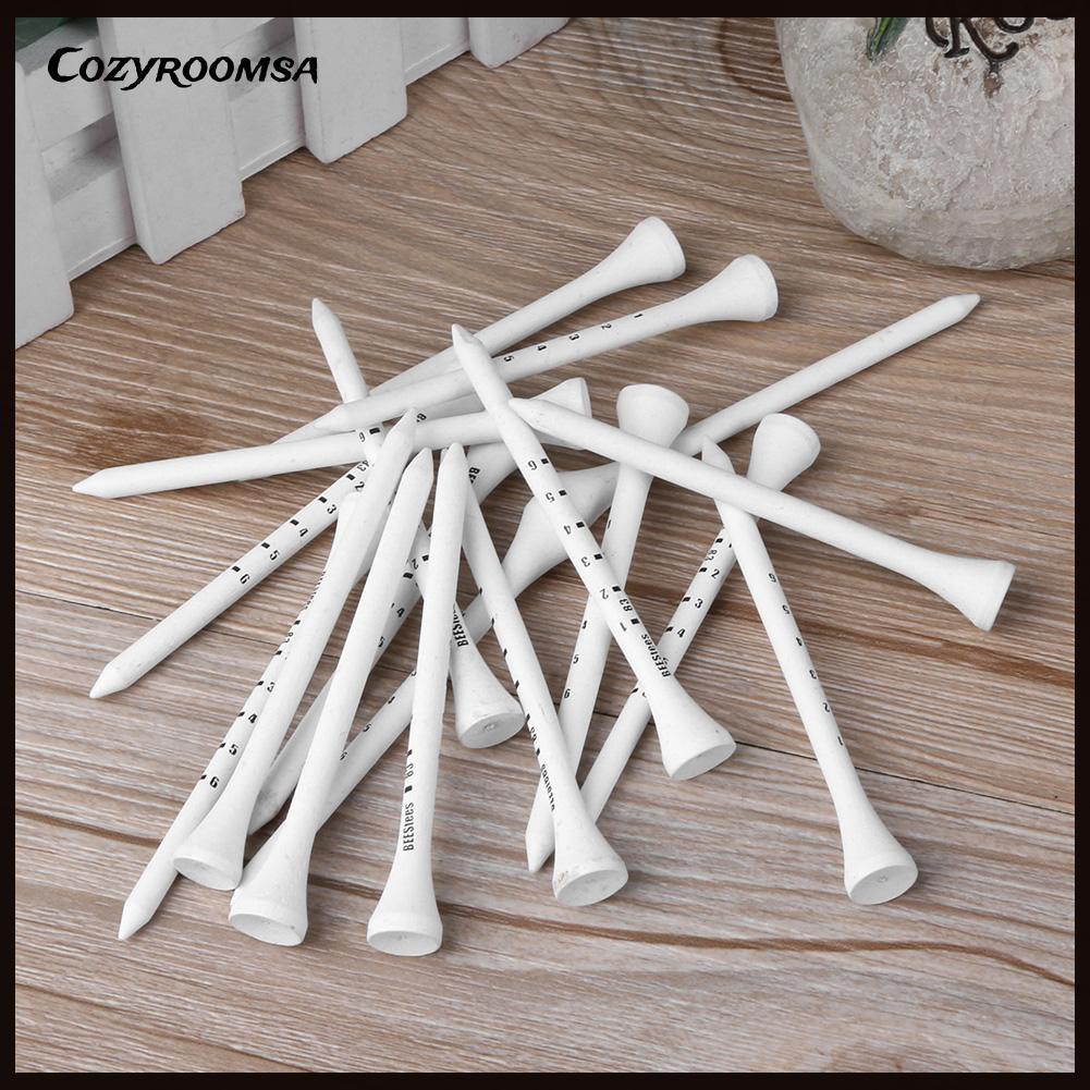 Bộ 80 tee gỗ chuyên nghiệp kích thước 83mm cho đánh golf
