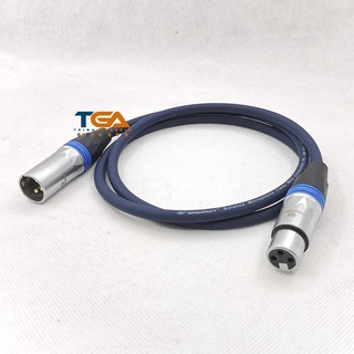Dây tín hiệu âm thanh 2 đầu canon XLR Đực Cái dây cáp Taiwan