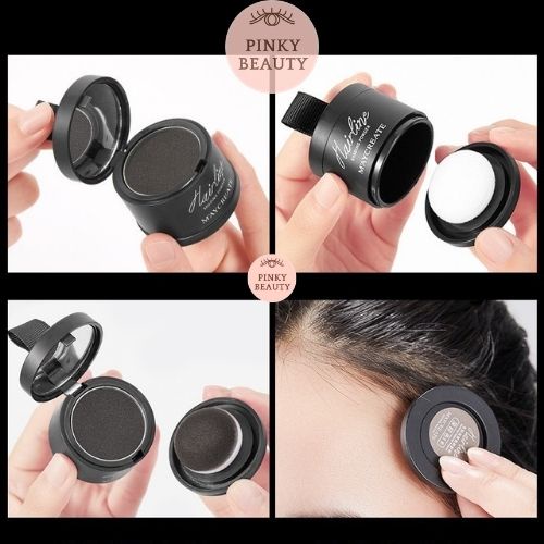 Phấn Che Phủ Khuyết Điểm Chân Tóc MAYCREATE Pinky Beauty Che Hói, Lâu Trôi, Chống Nước Và Mồ Hôi