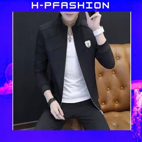 Áo Khoác Nam Kaki 🔵 𝐅𝐑𝐄𝐄 𝐒𝐇𝐈𝐏 🔵 Áo Khoác Nam Đẹp Cao Cấp Có Túi Trong Tiện Lợi HpFashion - Akkknhp01