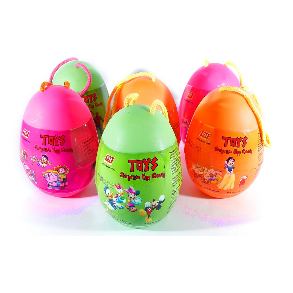 Trứng khủng long nhỡ Toys 50g - Kẹo trái cây