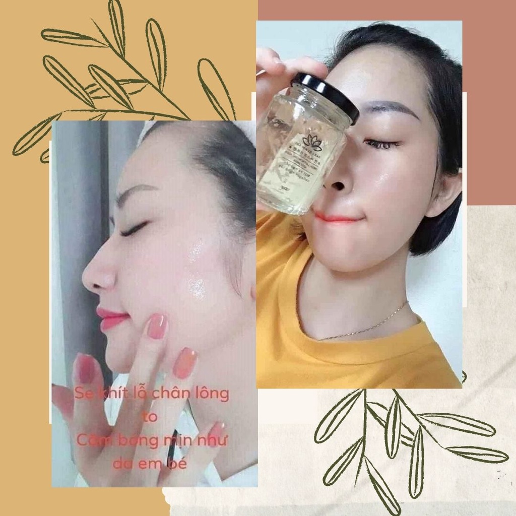 Mặt nạ yến tươi collagel dưỡng da thiên nhiên 50gr Làm mát da, cấp ẩm cho da, dưỡng trắng da,  sản sinh collagel