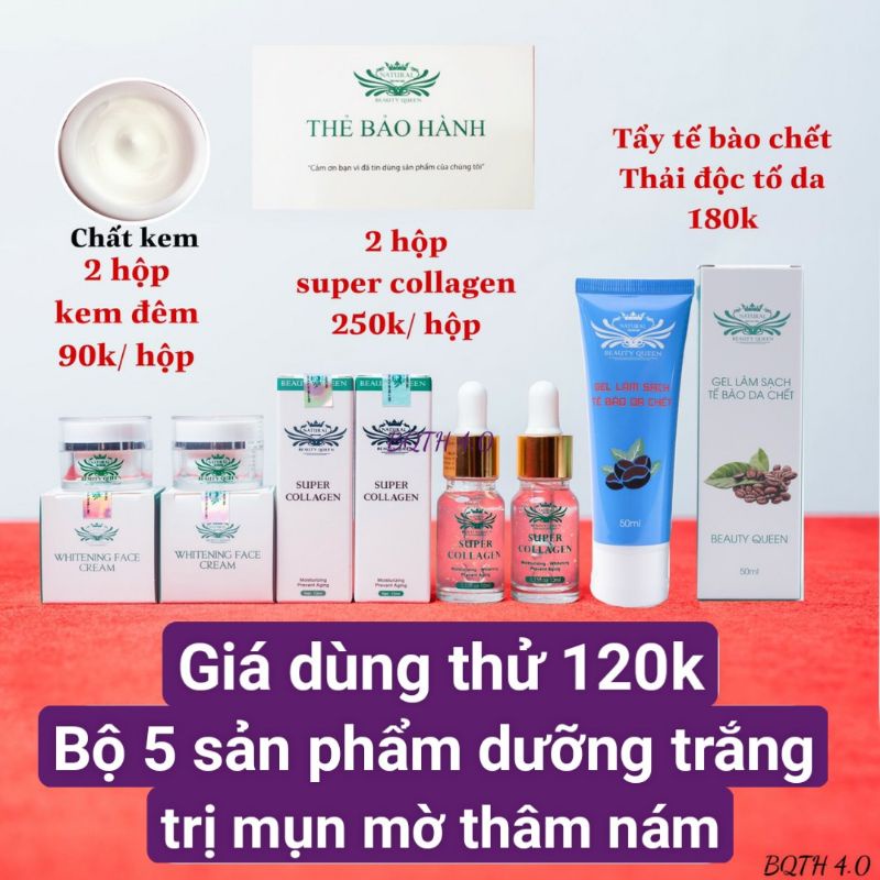 Bộ dưỡng da Beauty Queen 80k
