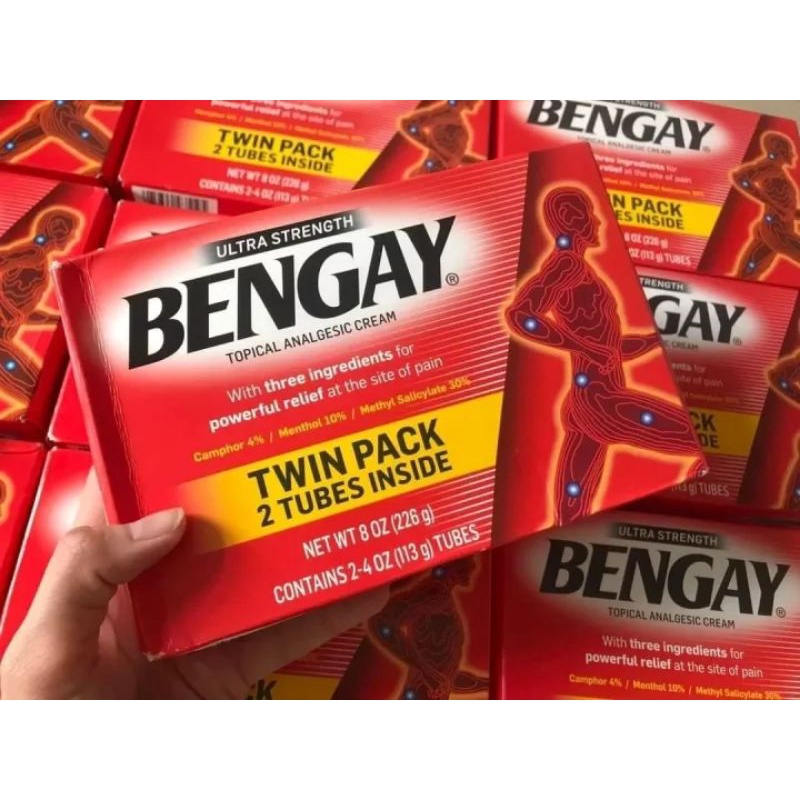 Date 8/24 - Kem xoa bóp giảm đau nhức dầu nóng Bengay