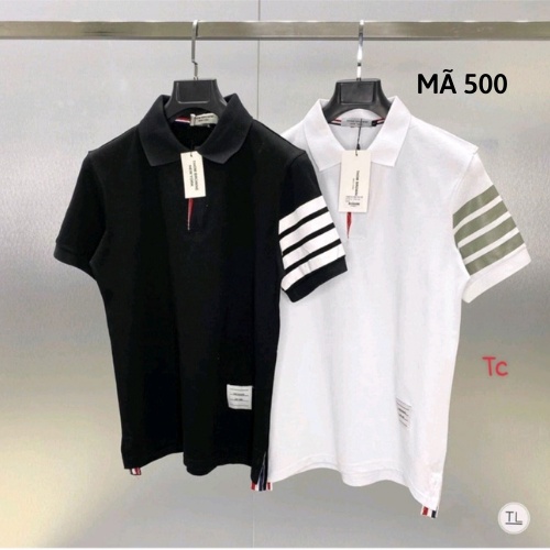 [ 5 Mã ] Áo Polo Quốc Dân thom Phối Lé Dọc Chất cotton,Áo Polo 3 sọc cao cấp nam và nữ 2022