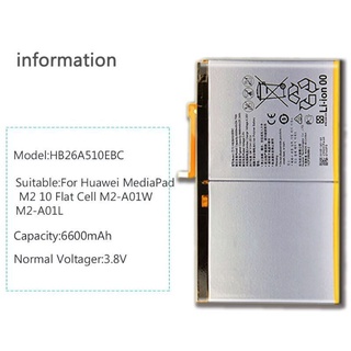 Pin xịn huawei m2 10.1 inch bảo hành 6 tháng đổi mới