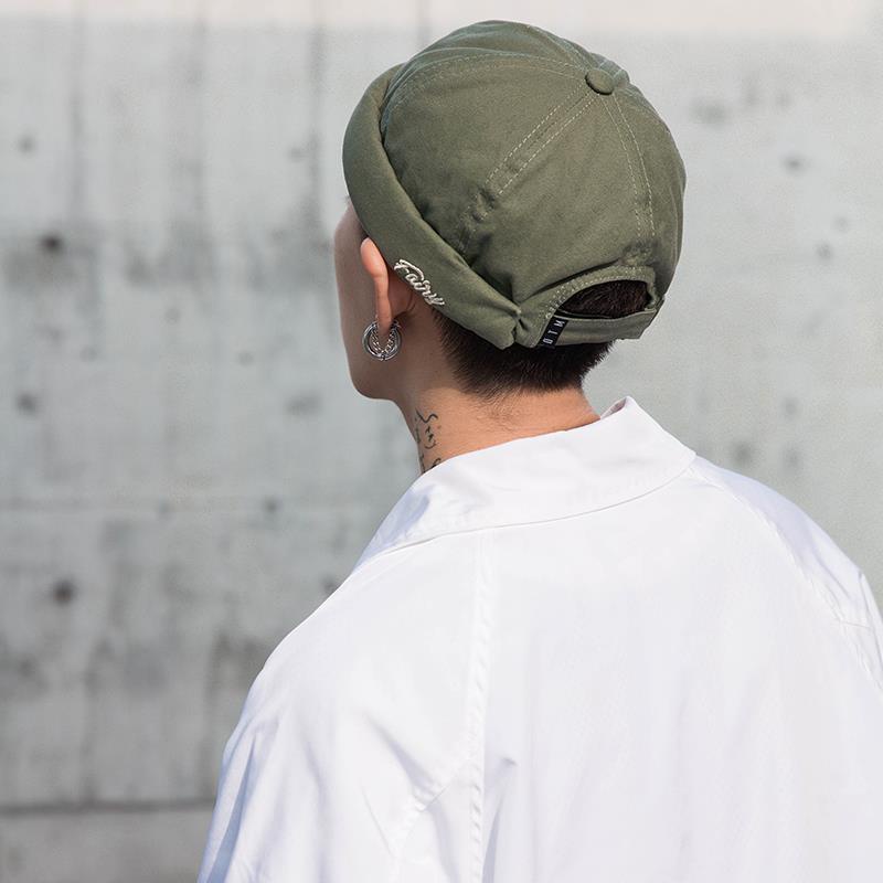 Mũ IELGY vải cotton không vành phong cách hiphop đường phố bốn mùa cho nam