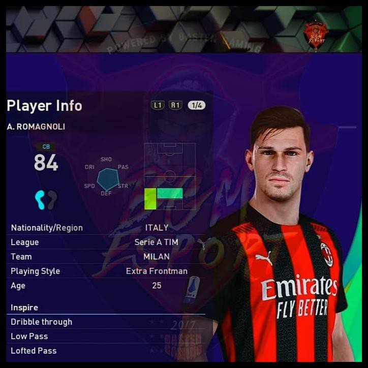 1 Miếng Giũa Pes 2021 Ps4, Ps5 & Pc