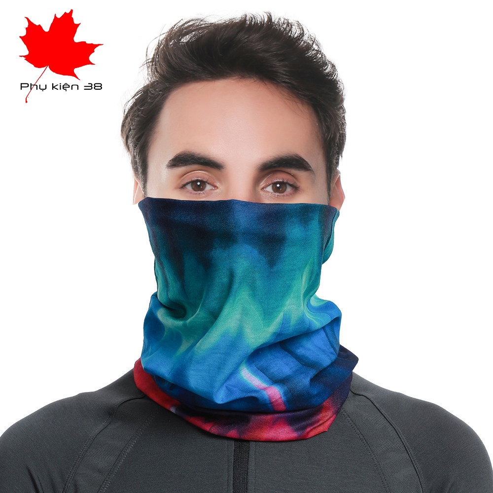 Khăn đa năng JIABAO dùng làm khẩu trang chống bụi chống gió, giữ ấm