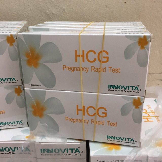 Combo 10 que thử thai HCG Innovita