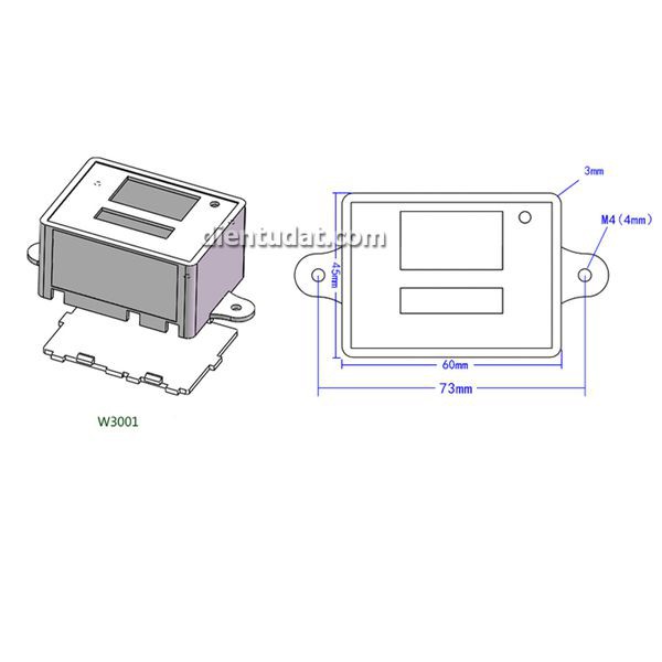 Cảm biến điều khiển nhiệt độ W3001 - 12V - 220V