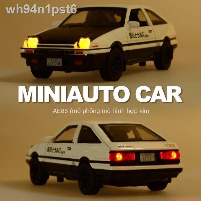 ❆Đồ chơi mô hình ô tô AE86 viết tắt tên mùa thu xe thần núi D Fujiwara Takumi cửa hàng đậu phụ GTR cậu