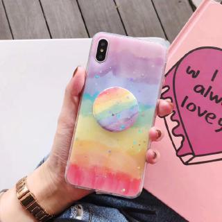 ỐP LƯNG For-VIVO S1 V15 Pro Y11 Y17 Y15 Y12 Y91C Y91 Y95 V11 V11i V9 V7+-có chân đế
