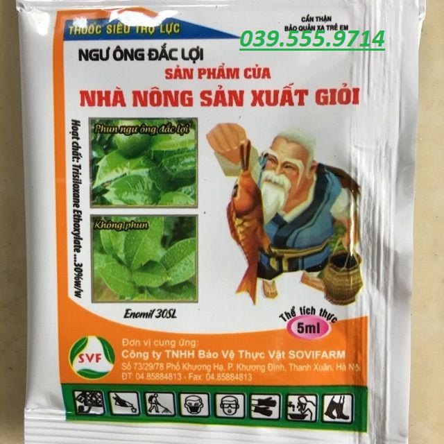 3 Gói Chế Phẩm Bám Dính Ngư Ông Đắc Lợi 5ml