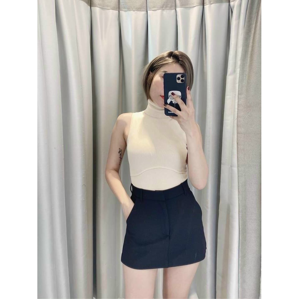 ❤️❤️ Quần váy cho nữ - Quần váy ZRA hai màu đen kẻ cho nữ size S/M/L