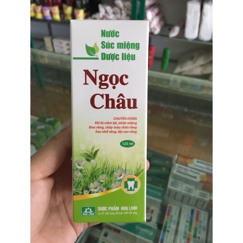 Nước Xúc Miệng Ngọc Châu 125ml, 350ml