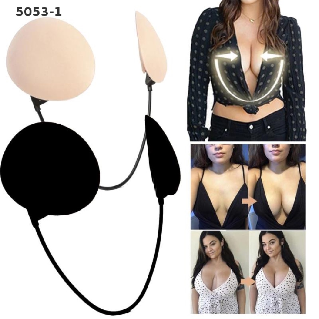 Bộ Miếng Dán Ngực Không Đường May Khoét Sâu Quyến Rũ