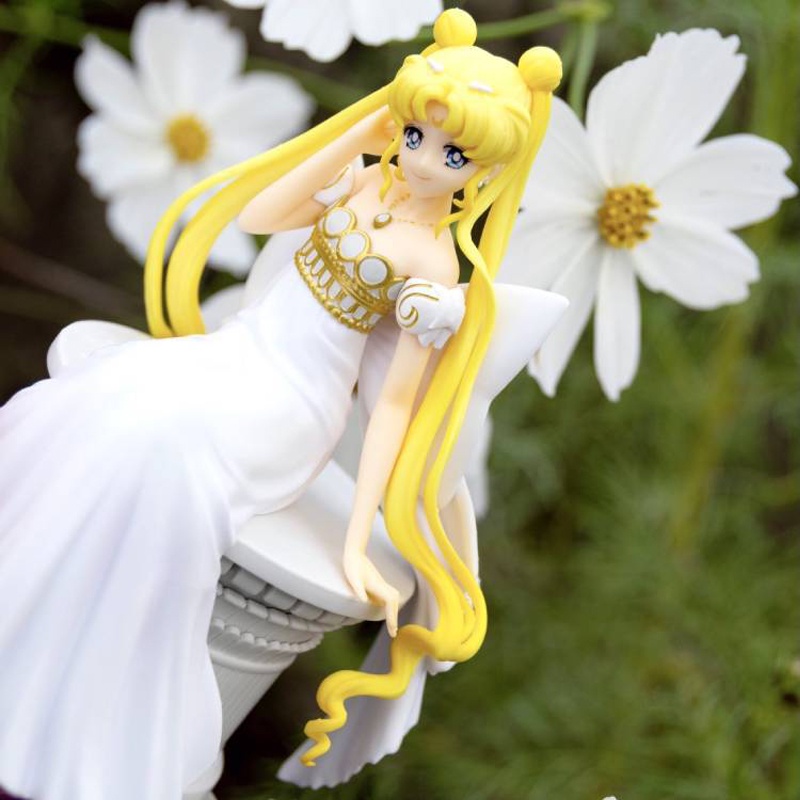 Mô Hình Đồ Chơi Nhân Vật Hoạt Hình Thủy Thủ Mặt Trăng Tsukino Usagi 13cm