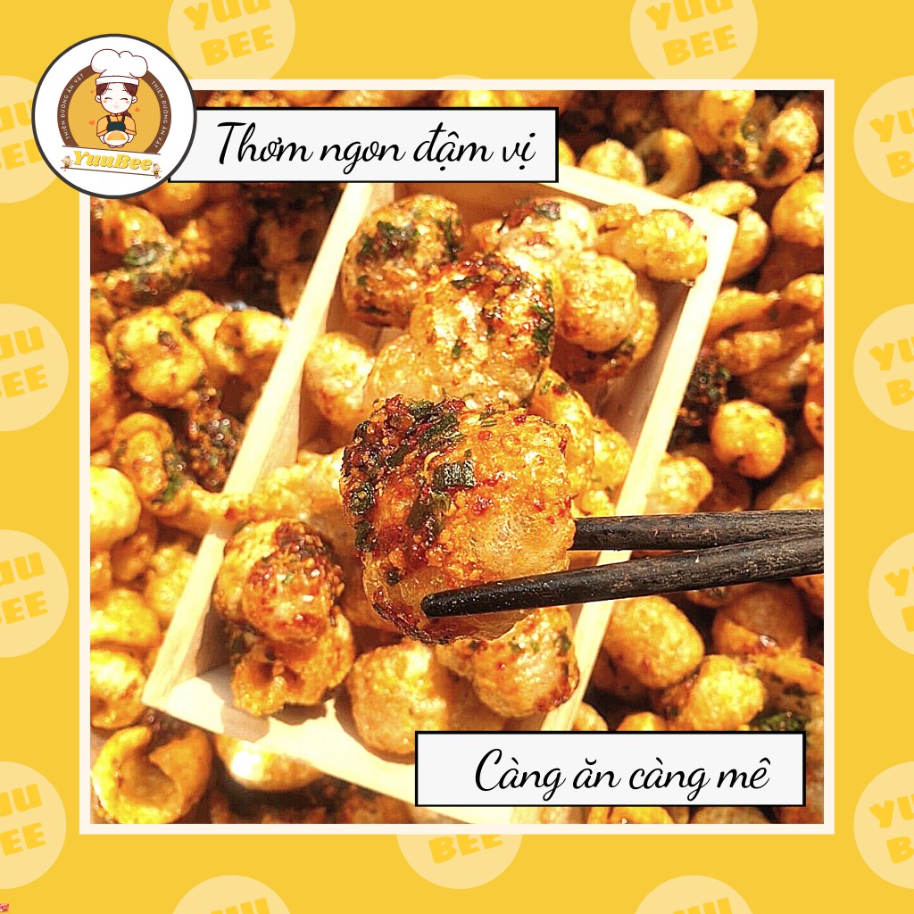 Da heo mắm hành chiên giòn cháy tỏi ớt YUUBEE đóng hộp 160g siêu rẻ - Đồ ăn vặt Việt Nam - Ăn vặt YuuBee | BigBuy360 - bigbuy360.vn