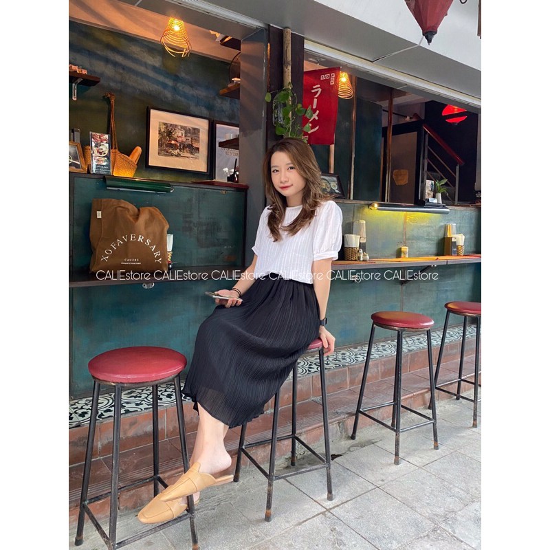 Chân váy dài 2 lớp CALIE STORE