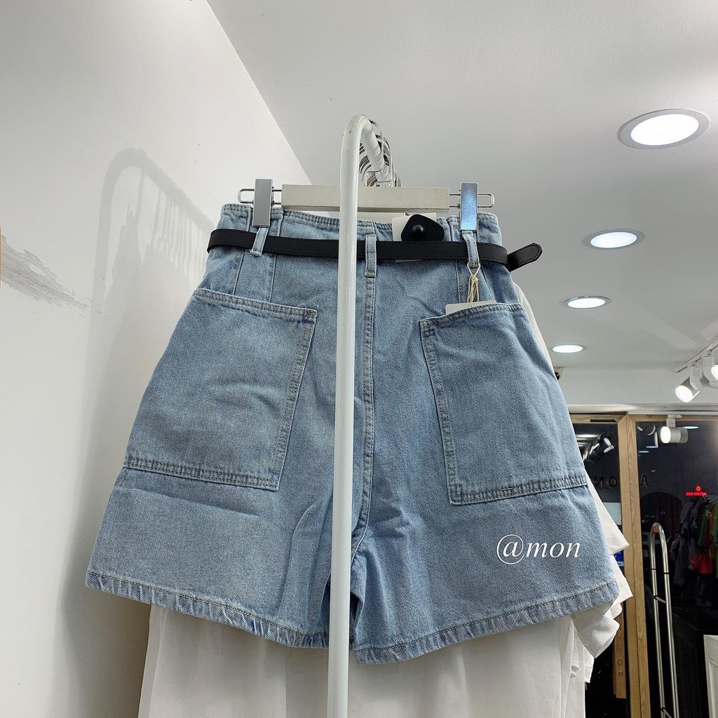 200411 SHORT BÒ ULZZANG TÚI HỘP XANH -SIZE S,M,L ( KO KÈM BELT ) | BigBuy360 - bigbuy360.vn