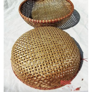 Rổ tre đan thưa