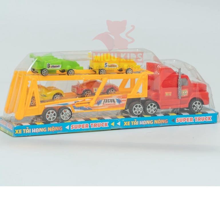 Xe Container Chở 4 Ô Tô Nhỏ Chính Hãng An Toàn Cho Bé