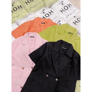 khoác vest tay lỡ