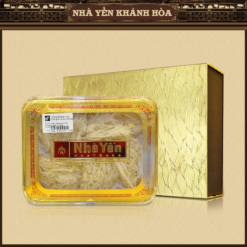 Tổ yến trắng Nhà Yến Nha Trang tinh chế thượng hạng 2 (50g) Y143