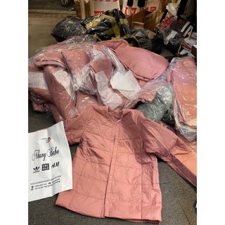Áo phao cổ tròn uniqlo
