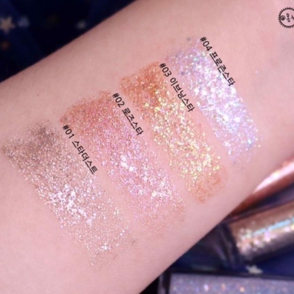 MUA 1 TẶNG 1 Sample - Nhũ mắt ROMAND The Universe Liquid Glitter